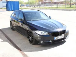 Svart Begagnad 2014 BMW 525 Kombi | 149 000 kr (Lite dyr)