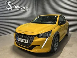 Gul Begagnad 2022 Peugeot e-208 Allure Halvkombi | 179 500 kr (Marknadspris)
