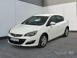 Vit Begagnad 2014 Opel Astra Halvkombi | 68 900 kr (Marknadspris)