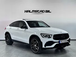 Vit Begagnad 2022 Mercedes GLC300e AMG Line Premium Plus Sportkupé | 489 500 kr (Bra pris)