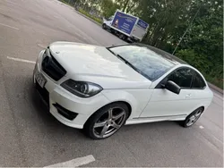Vit Begagnad 2012 Mercedes C250 Sportkupé | 169 000 kr (Lite dyr)