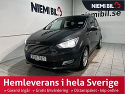 Grå Begagnad 2017 Ford C-MAX Titanium Minibuss | 114 900 kr (Marknadspris)
