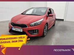 Röd Begagnad 2017 Kia Ceed GT Halvkombi | 169 800 kr (Marknadspris)