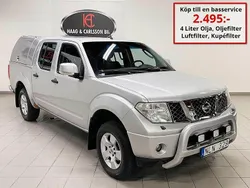 Silver Begagnad 2008 Nissan Navara Pickup | 89 000 kr (Marknadspris)