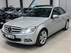 Silver Begagnad 2009 Mercedes C180 Avantgarde Sedan | 114 700 kr (Lite dyr)
