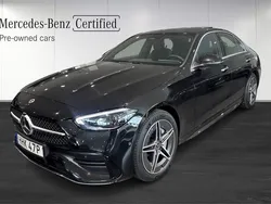 Svart Begagnad 2023 Mercedes C300e AMG line Sedan | 538 900 kr (Dyr)