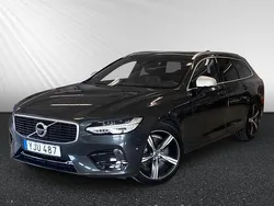 Grå Begagnad 2017 Volvo V90 R-Design Kombi | 349 800 kr (Marknadspris)