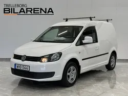 Vit Begagnad 2015 VW Caddy Minibuss | 79 900 kr (Marknadspris)