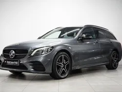 Grå Begagnad 2020 Mercedes C300e AMG line Kombi | 294 900 kr (Marknadspris)