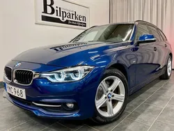 Blå Begagnad 2017 BMW 320 Sport Line Kombi | 169 900 kr (Bra pris)