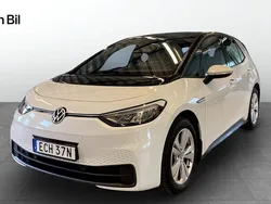 Vit Begagnad 2022 VW ID.3 Pro Performance Halvkombi | 224 500 kr (Marknadspris)