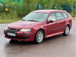 Röd Begagnad 2007 Saab 9-3 Linear Kombi | 25 900 kr (Marknadspris)