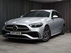 Silver Begagnad 2022 Mercedes C220 Premium Kombi | 449 000 kr (Bra pris)