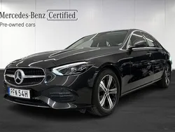 Gråmetallic Begagnad 2023 Mercedes C220 Avantgarde Sedan | 414 900 kr (Superpris)