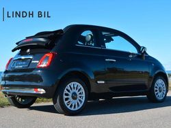 Svart (cinema black metallic) Begagnad 2022 Fiat 500C Dolcevita Cab | 159 900 kr (Marknadspris)