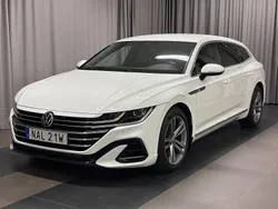 Vit Begagnad 2021 VW Arteon R-line Kombi | 319 900 kr (Marknadspris)