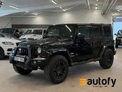 Svart Begagnad 2007 Jeep Wrangler Unlimited SUV | 214 900 kr (Bra pris)