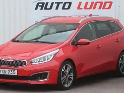 Röd Begagnad 2018 Kia Ceed Sportswagon Kombi | 125 000 kr (Marknadspris)