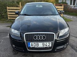 Svart Begagnad 2007 Audi A3 Sportback Comfort Halvkombi | 34 900 kr (Marknadspris)