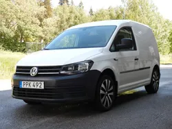 Vit Begagnad 2016 VW Caddy Minibuss | 69 900 kr (Bra pris)