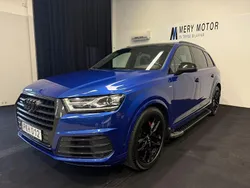 Blå Begagnad 2017 Audi Q7 S-Line SUV | 394 900 kr (Marknadspris)