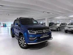 Blå Begagnad 2017 VW Amarok Aventura Pickup | 449 900 kr (Dyr)