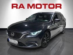 Grå Begagnad 2015 Mazda 6 Optimum Kombi | 169 900 kr (Marknadspris)