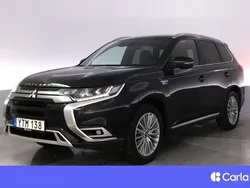 Svart Begagnad 2019 Mitsubishi Outlander P-HEV SUV | 219 900 kr (Marknadspris)