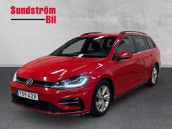 Röd Begagnad 2018 VW Golf VII R-line Kombi | 179 900 kr (Lite dyr)