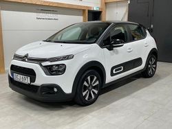 Vit Begagnad 2020 Citroën C3 PureTech Halvkombi | 104 900 kr (Marknadspris)