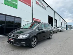 Svart Begagnad 2017 VW Sharan Minibuss | 179 000 kr (Bra pris)