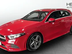 Röd (red) Begagnad 2018 Mercedes A180 AMG Kombi | 194 900 kr (Marknadspris)