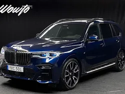 Blå Begagnad 2022 BMW X7 M Sport SUV | 869 800 kr (Superpris)
