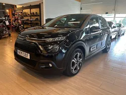 Svart Begagnad 2022 Citroën C3 PureTech Halvkombi | 128 000 kr