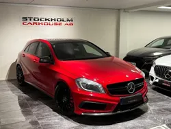 Röd Begagnad 2013 Mercedes A45 AMG AMG Halvkombi | 224 900 kr (Marknadspris)