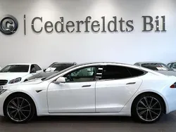 Vit Begagnad 2019 Tesla Model S Long Range Sedan | 368 900 kr (Marknadspris)
