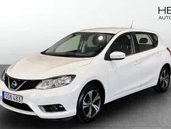 Vit (white) Begagnad 2015 Nissan Pulsar Acenta Halvkombi | 82 800 kr (Superpris)