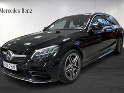 Svart Begagnad 2019 Mercedes C200 AMG Kombi | 239 900 kr (Marknadspris)