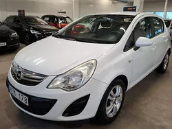 Vit Begagnad 2012 Opel Corsa Enjoy Halvkombi | 44 999 kr (Lite dyr)