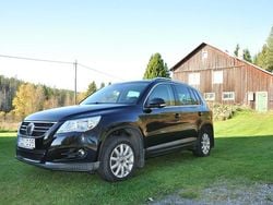 Svart Begagnad 2008 VW Tiguan Sportline SUV | 40 000 kr (Bra pris)