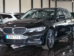 Svart Begagnad 2021 BMW 330e Sport Line Kombi | 254 500 kr (Superpris)