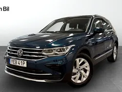 Blå Begagnad 2022 VW Tiguan SUV | 349 900 kr (Bra pris)
