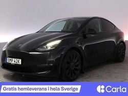 Svart Begagnad 2022 Tesla Model Y Performance SUV | 404 900 kr (Marknadspris)