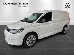 Vit Ny 2025 VW Caddy Maxi Minibuss | 498 750 kr (Lite dyr)