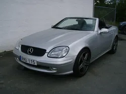 Silver Begagnad 2000 Mercedes SLK200 Cab | 62 000 kr (Marknadspris)