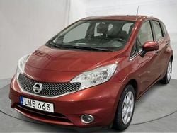 Mörkröd Begagnad 2014 Nissan Note | 49 000 kr (Bra pris)