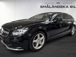Svart Begagnad 2014 Mercedes CLS350 Shooting Brake AMG Kombi | 249 000 kr