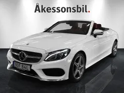 Vit Begagnad 2017 Mercedes C250 AMG Cab | 359 000 kr (Dyr)
