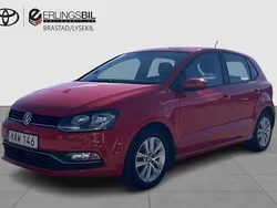 Röd Begagnad 2015 VW Polo Halvkombi | 84 900 kr (Marknadspris)