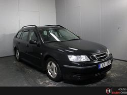 Svart Begagnad 2007 Saab 9-3 Linear Kombi | 19 900 kr (Superpris)
